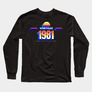 1981 Limited Edition Long Sleeve T-Shirt